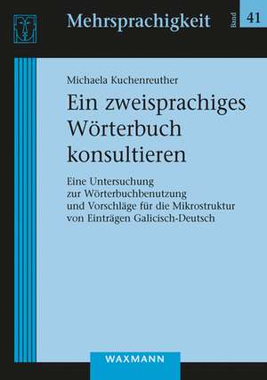 Ein zweisprachiges Wörterbuch konsultieren de Michaela Kuchenreuther