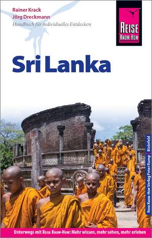 Reise Know-How Reiseführer Sri Lanka de Joerg Dreckmann