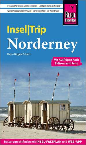 Reise Know-How InselTrip Norderney de Hans-Jürgen Fründt