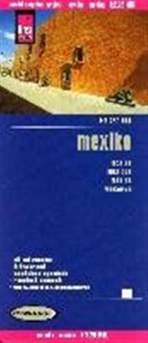 Reise Know-How Landkarte Mexiko / Mexico (1:2.250.000) de Reise Know-How Verlag Peter Rump