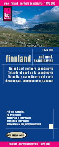 Reise Know-How Landkarte Finnland und Nordskandinavien 1 : 875 000