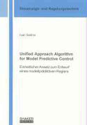 Unified Approach Algorithm for Model Predictive Control de Ivan Solihin