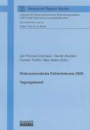 Diskussionskreis Fehlertoleranz 2005 de Jan Th. Czornack