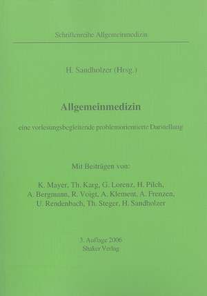 Allgemeinmedizin de H. Sandholzer