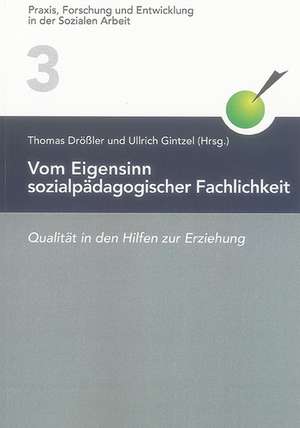 Vom Eigensinn sozialpädagogischer Fachlichkeit de Thomas Drössler