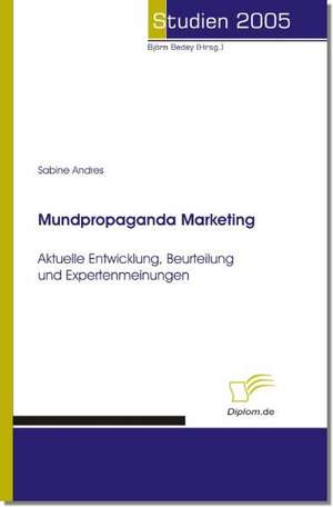 Mundpropaganda Marketing de Sabine Andres