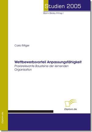 Wettbewerbsvorteil Anpassungsf Higkeit: The Sea de Carlo Rittger