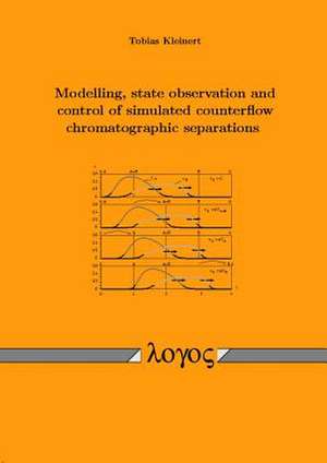 Modelling, State Observation and Control of Simulated Counterflow Chromatographic Separations