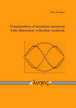 Computation of Invariant Measures with Dimension Reduction Methods