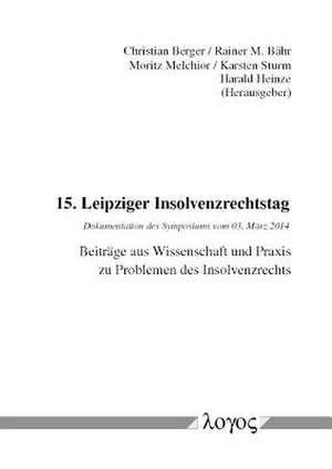 15. Leipziger Insolvenzrechtstag