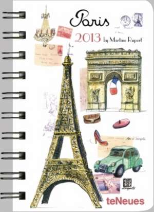 2013 Paris Martine Rupert Pocket Deluxe Diary