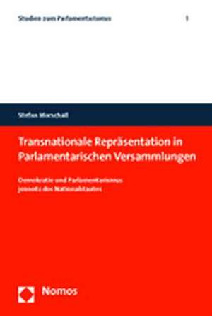 Transnationale Repräsentation in Parlamentarischen Versammlungen de Stefan Marschall