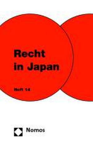 Recht in Japan: Heft 14