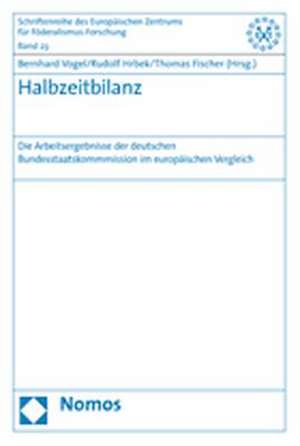 Halbzeitbilanz de Bernhard Vogel