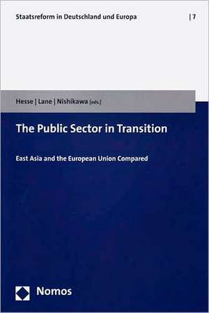 The Public Sector in Transition de Joachim Jens Hesse