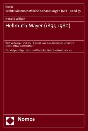 Hellmuth Mayer (1895-1980) de Natalie Willsch