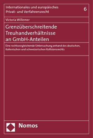 Grenzüberschreitende Treuhandverhältnisse an GmbH-Anteilen de Victoria Willemer