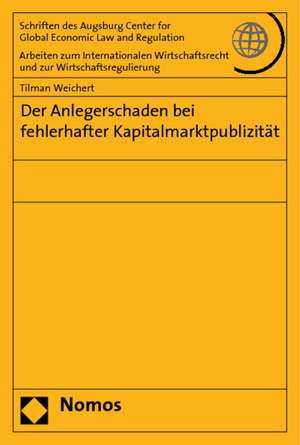 Der Anlegerschaden Bei Fehlerhafter Kapitalmarktpublizitat: Zu Einer Theorie Des Konservativen Bildungsstaats de Tilman Weichert