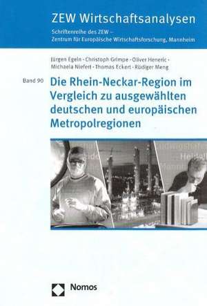 Die Rhein-Neckar-Region Im Vergleich Zu Ausgewahlten Deutschen Und Europaischen Metropolregionen: Whistleblowing Und Kundigungsschutz in Deutschland, Grossbritannien Und Frankreich de Jürgen Egeln