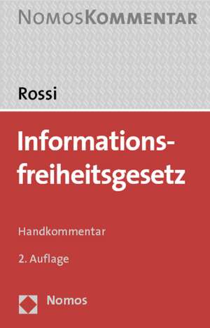 Informationsfreiheitsgesetz de Matthias Rossi