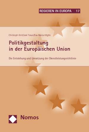 Politikgestaltung in der Europäischen Union de Christoph Knill