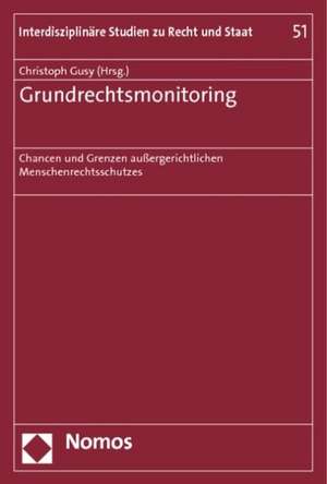 Grundrechtsmonitoring de Christoph Gusy