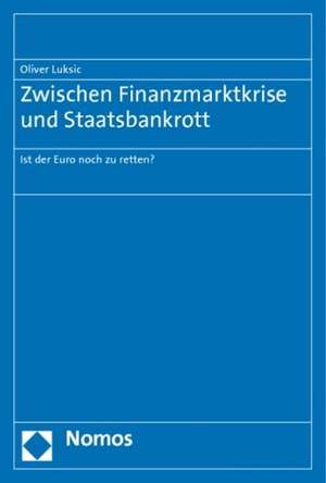 Ist der Euro noch zu retten? de Oliver Luksic