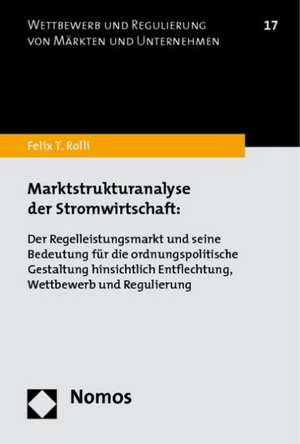 Marktstrukturanalyse der Stromwirtschaft de Felix T. Rolli