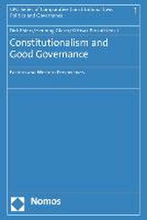 Constitutionalism and Good Governance de Dirk Ehlers