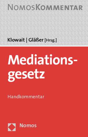 Mediationsgesetz de Jürgen Klowait