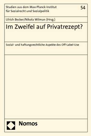 Im Zweifel auf Privatrezept? de Ulrich Becker