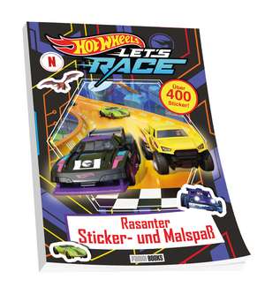 Hot Wheels(TM) Let's Race: Rasanter Sticker- und Malspaß de Panini