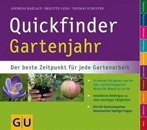 Quickfinder Gartenjahr de Andreas Barlage