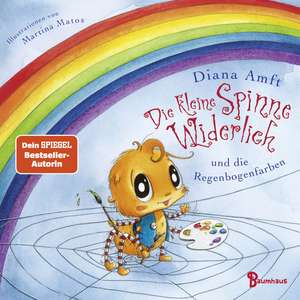 Die kleine Spinne Widerlich und die Regenbogenfarben (Pappbilderbuch) de Diana Amft