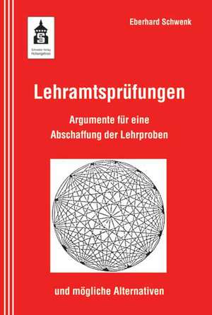 Lehramtsprüfungen de Eberhard Schwenk