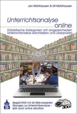 Unterrichtsanalyse online incl. DVD de Jan Mühlhausen