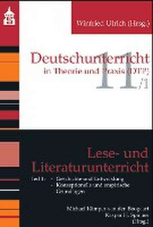 Lese- und Literaturunterricht, Band 2 de Michael Kämper-van den Boogart