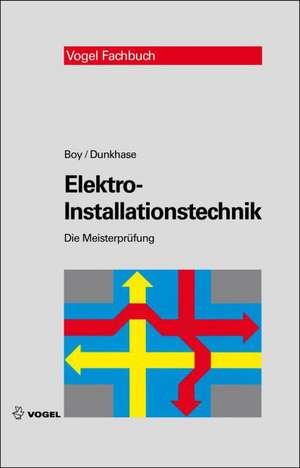 Elektro-Installationstechnik de Hans-Günter Boy