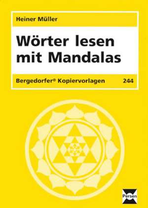 Wörter lesen mit Mandalas de Heiner Müller