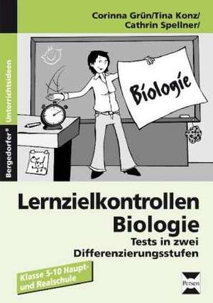 Lernzielkontrollen Biologie de Corinna Grün