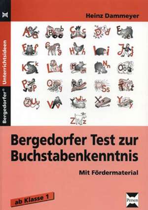 Bergedorfer Test zur Buchstabenkenntnis de Heinz Dammeyer