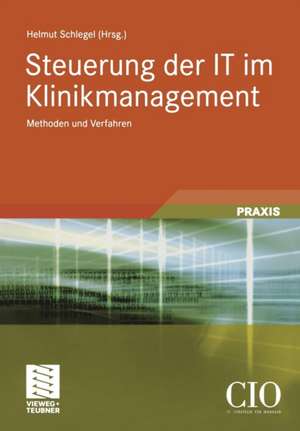 Steuerung der IT im Klinikmanagement: Methoden und Verfahren de Helmut Schlegel