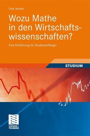 Wozu Mathe in den Wirtschaftswissenschaften?: Eine Einführung für Studienanfänger de Uwe Jensen