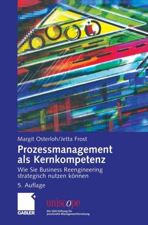 Prozessmanagement als Kernkompetenz: Wie Sie Business Reengineering strategisch nutzen können de Margit Osterloh