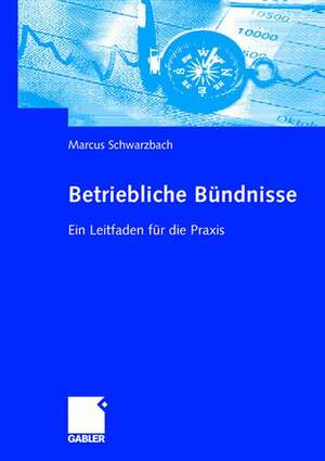 Betriebliche Bündnisse: Ein Leitfaden für die Praxis de Marcus Schwarzbach