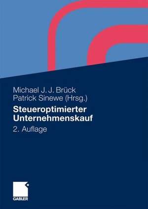 Steueroptimierter Unternehmenskauf de Michael J. J. Brück