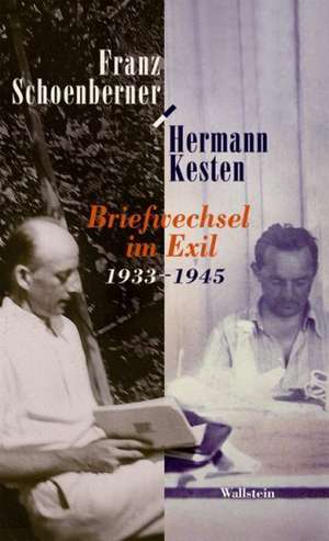 Briefwechsel im Exil 1933-1945 de Franz Schoenberner