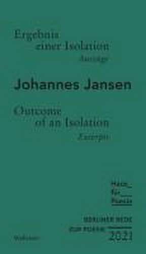 Ergebnis einer Isolation de Johannes Jansen