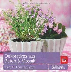 Dekoratives aus Beton & Mosaik de Sania Hedengren