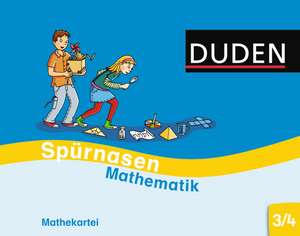 Spürnasen Mathematik 3./4. Schuljahr. Mathekartei 2012 mit Schachtel de Sandra Bülow